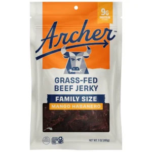 Archer Mango Habanero Beef Jerky 7oz Bag