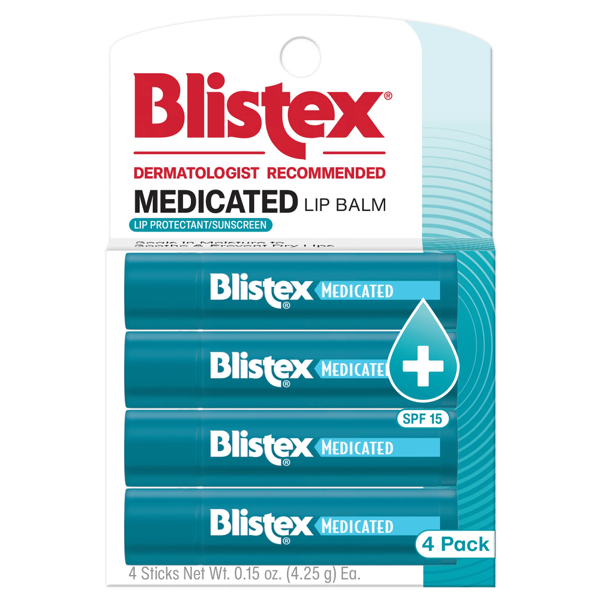 Blistex Lip Medex Stick Medicated Lip Balm 0.15 oz.