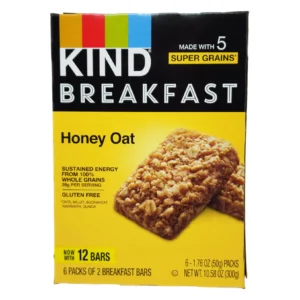 Breakfast Honey Oat Bars 12 bars 10.58oz