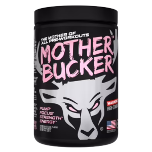 Mother Bucker Pre-Workout Strawberry Super Sets 14oz powder