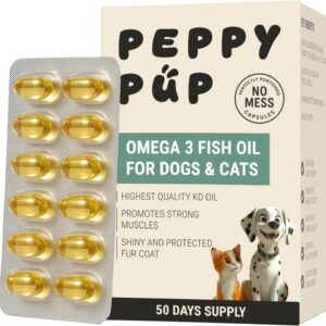 Omega-3 KD OIL Soft Gels for PETS 60 days