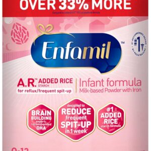 Enfamil A.R. Powder Baby Formula, Reduces Frequent Spit-Up, 27.4 oz Can