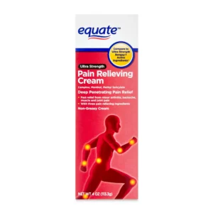Equate Ultra Strength Pain Relieving Cream, 4 oz, Compare to Ultra Strength Bengay® Active Ingredients