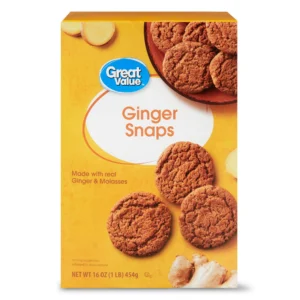 Great Value Ginger Snap Flavor Cookies, 16oz