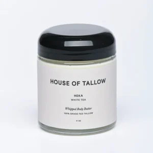 House of Tallow Heka White Tea Whipped Body Butter 4oz
