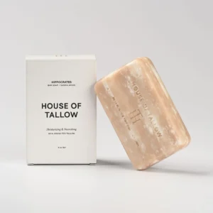 House of Tallow Hippocrates Bar Soap Sandlewood 4oz Bar