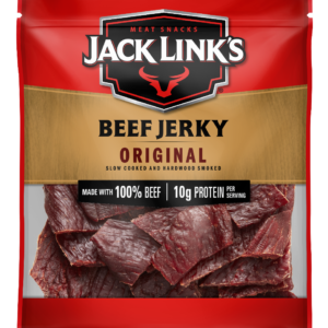 Jack Link's Beef Jerky, 100% Beef, Original, 2.85 oz, 10g of Protein Per Serving