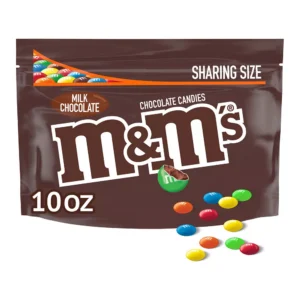 M&M's Milk Chocolate Candy Sharing Size, 10 oz Bag