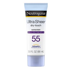Neutrogena Ultra Sheer Dry-Touch Broad Spectrum SPF 55 Sunscreen, 3oz