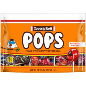 Tootsie Pops, Assorted Flavor Gluten Free Lollipops, 10.12 oz