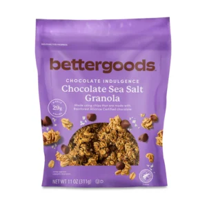 bettergoods Chocolate Indulgence Chocolate Sea Salt Granola, 11 oz